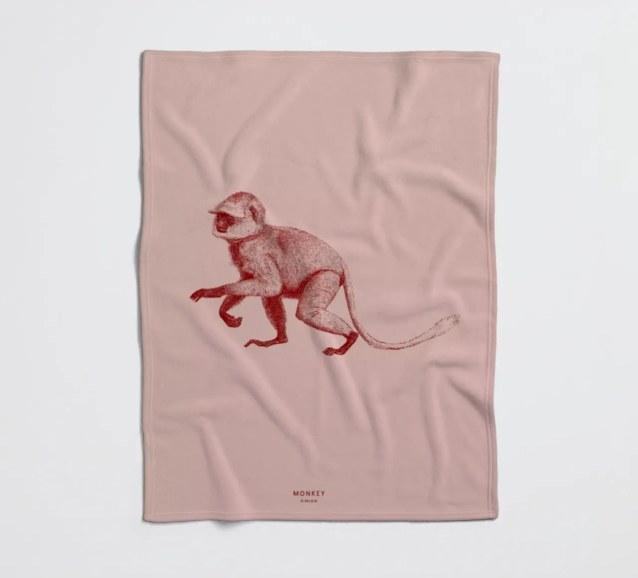 Monkey II Fleecedecke von Flora & Fauna
