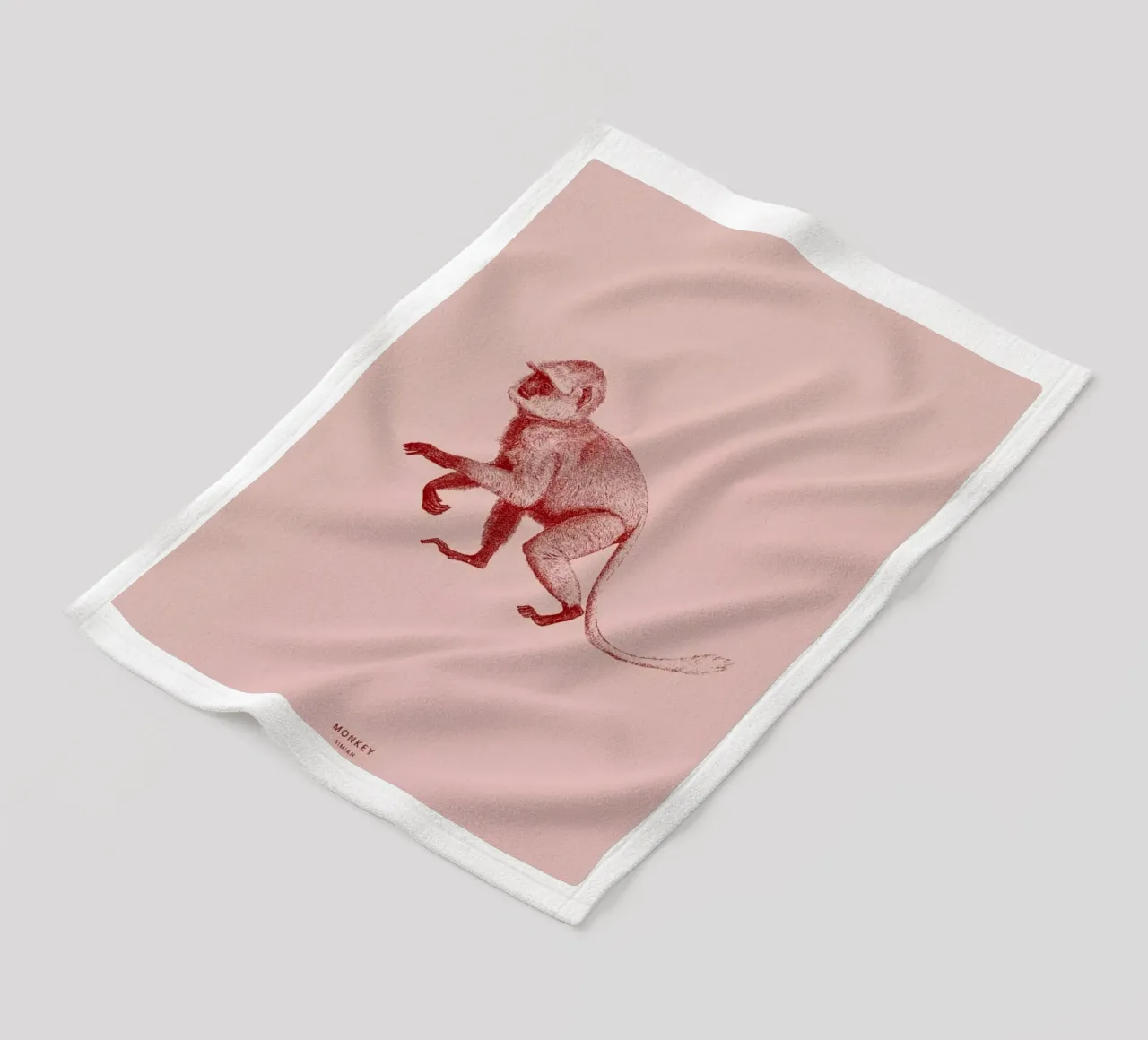 Monkey II Fleecedecke von Flora & Fauna