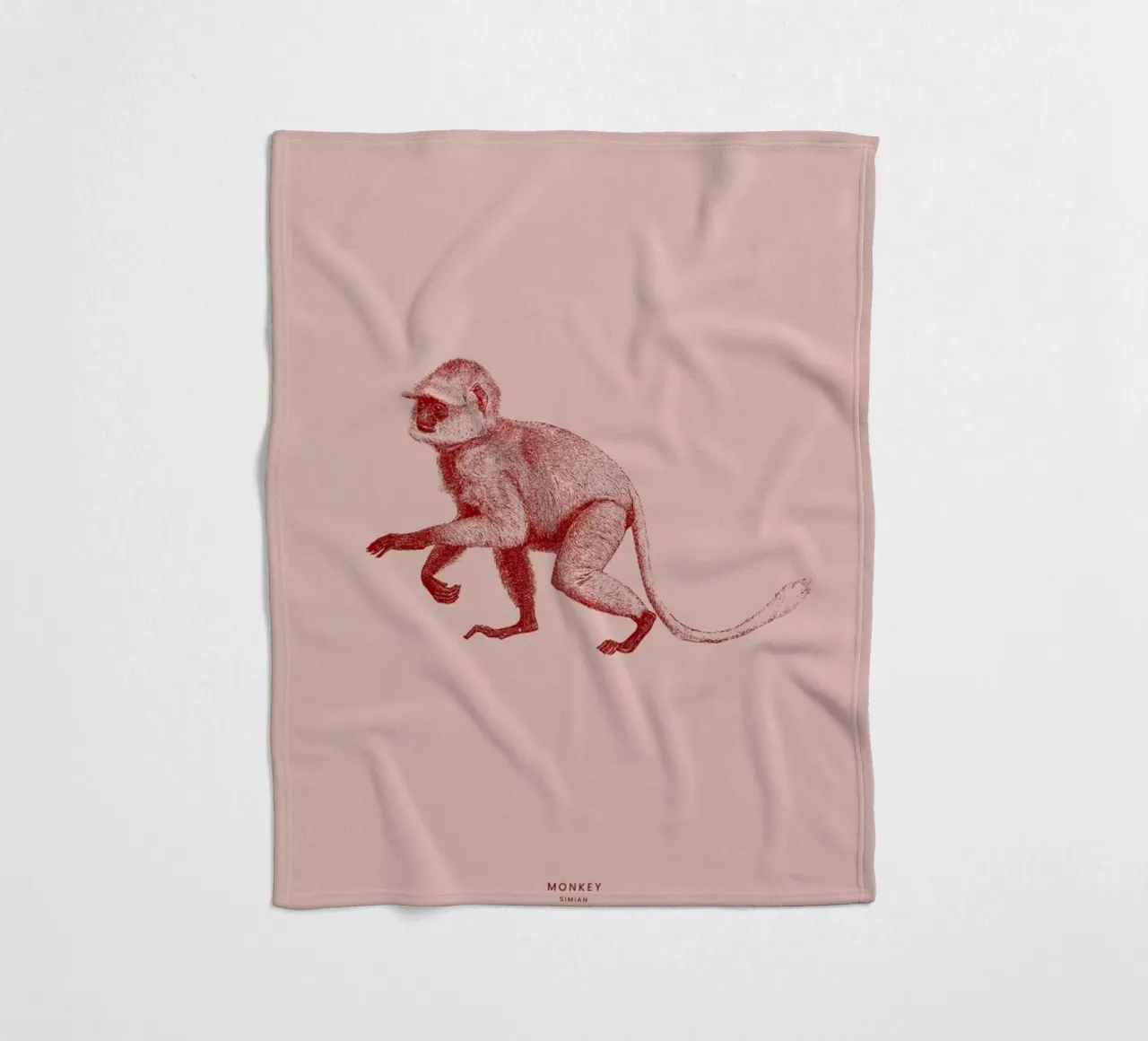Monkey II Fleecedecke von Flora & Fauna