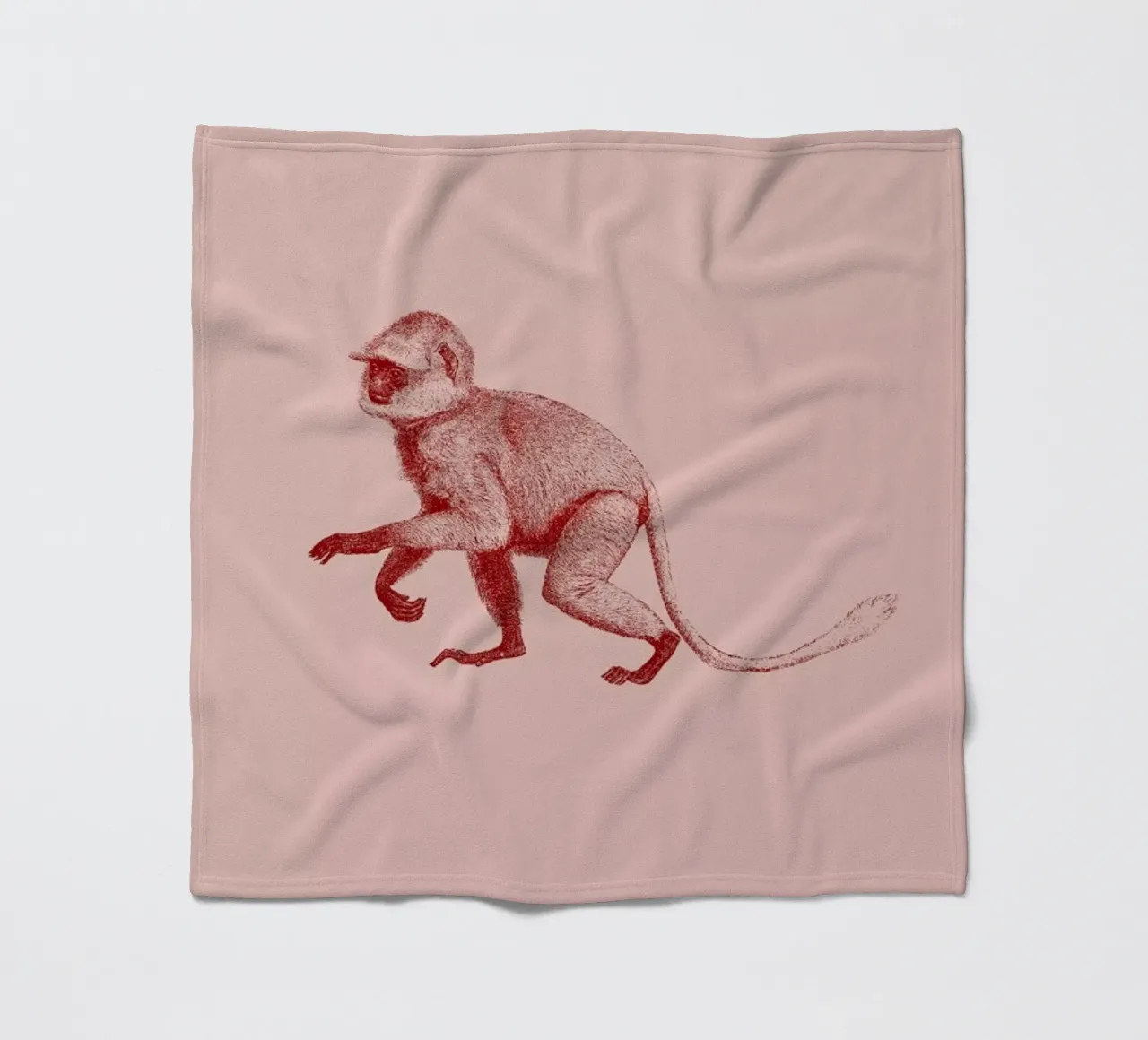 Monkey II coperta in pile da Flora & Fauna