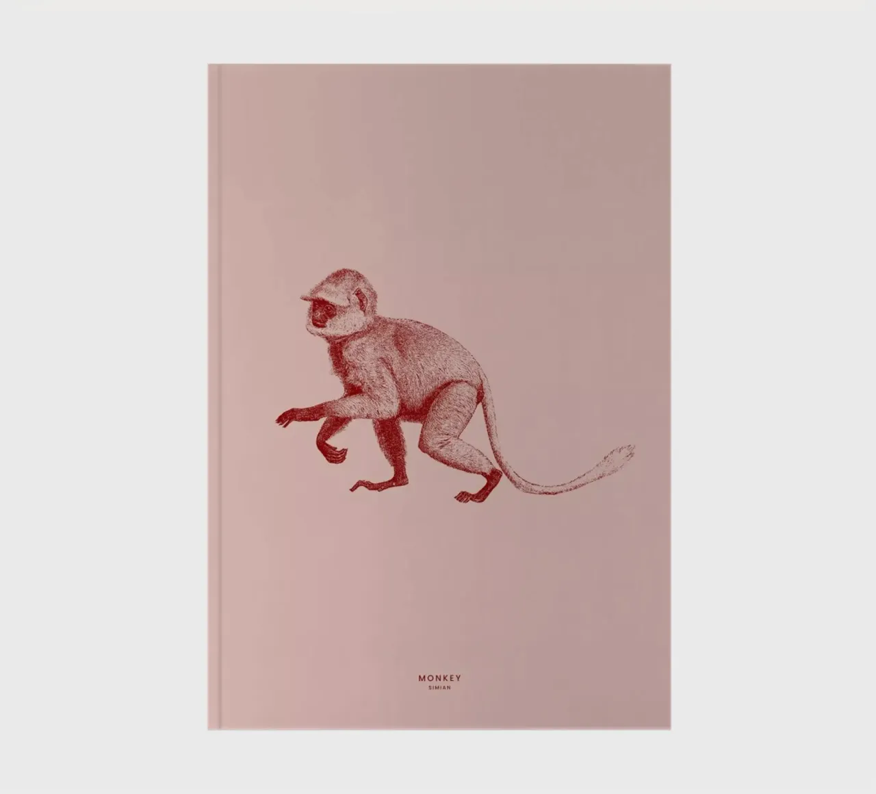 Monkey II notebook by Flora & Fauna