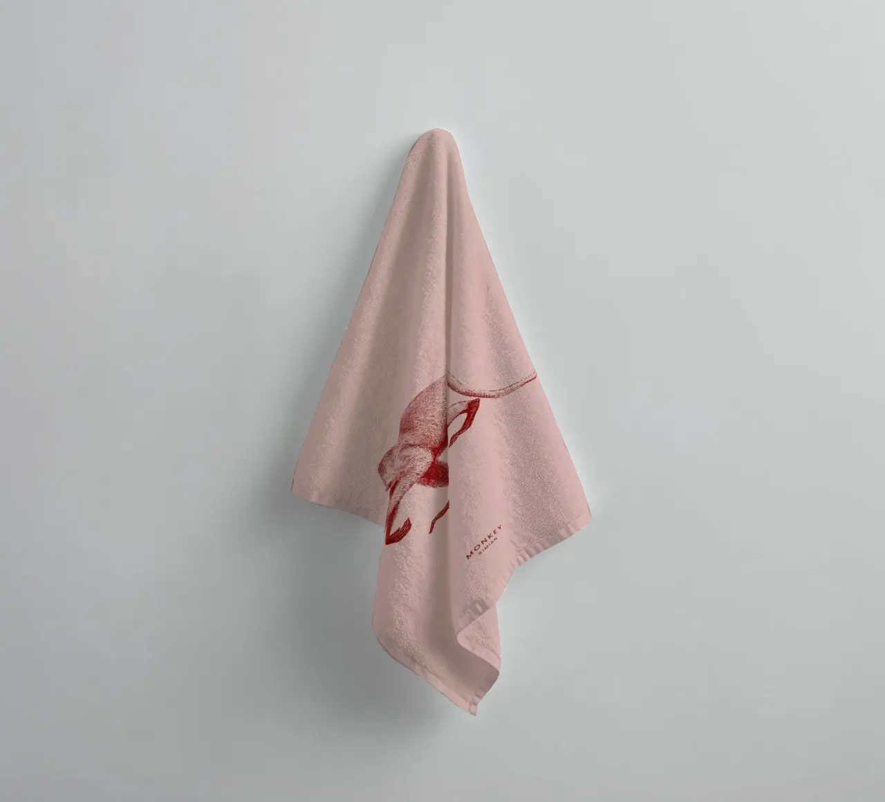 Monkey II asciugamano da bagno da Flora & Fauna