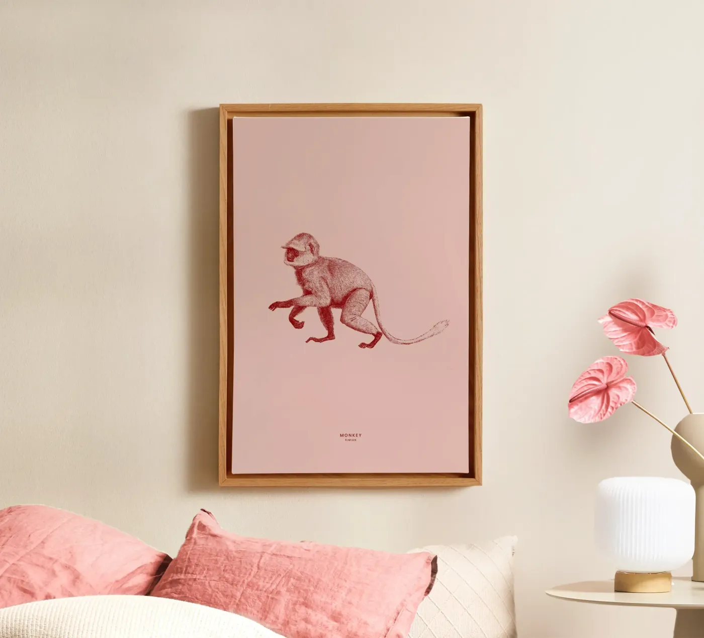 Monkey II tela da Flora & Fauna