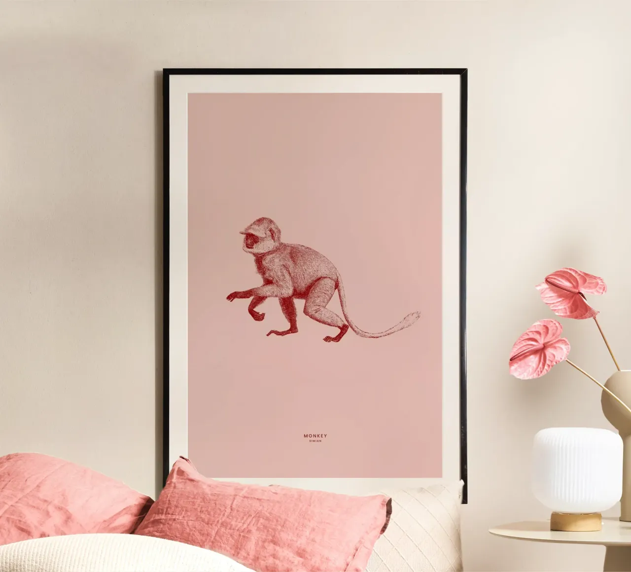 Monkey II poster da Flora & Fauna