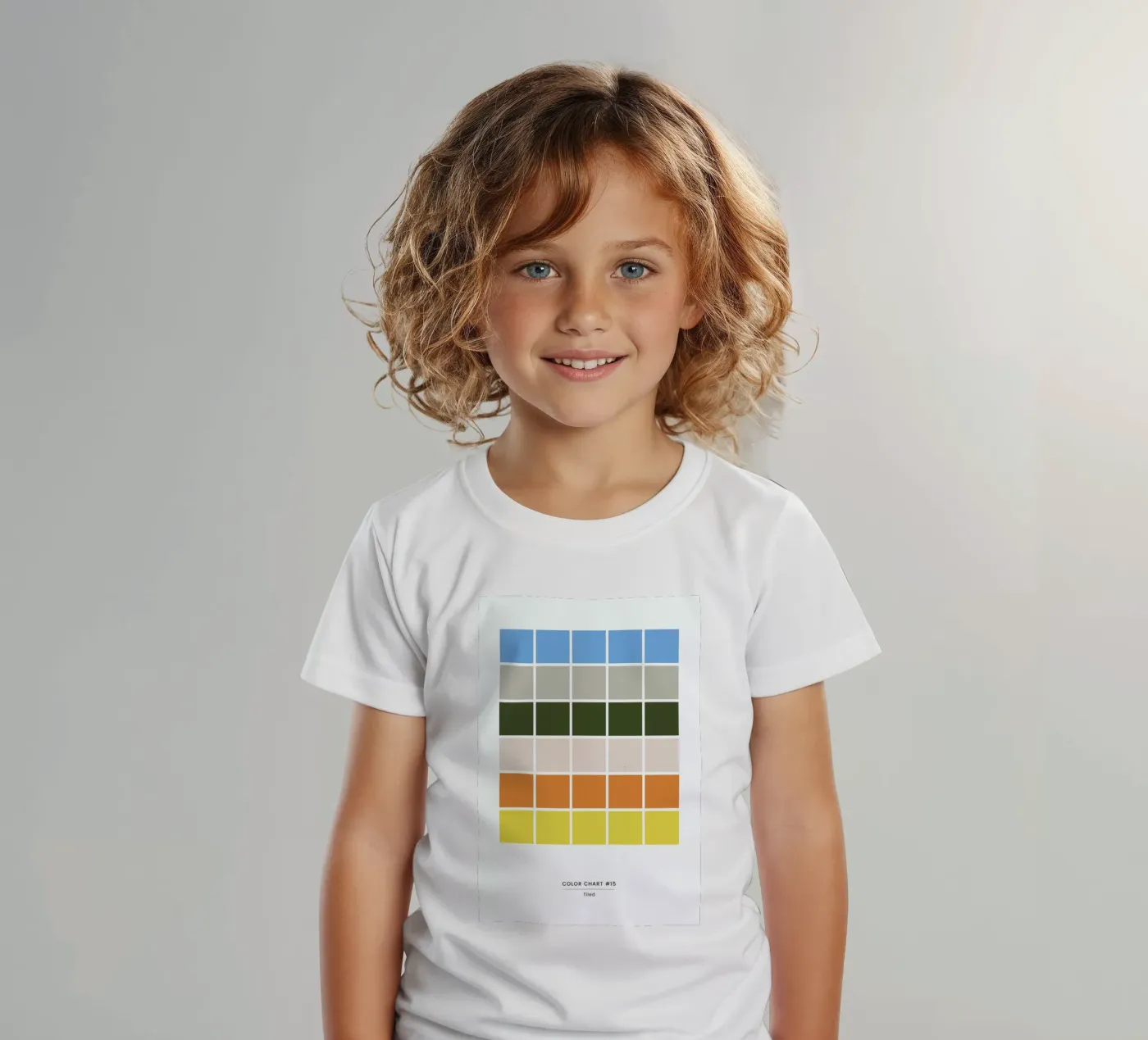 Tiled t-shirt bambini da daylight design studio