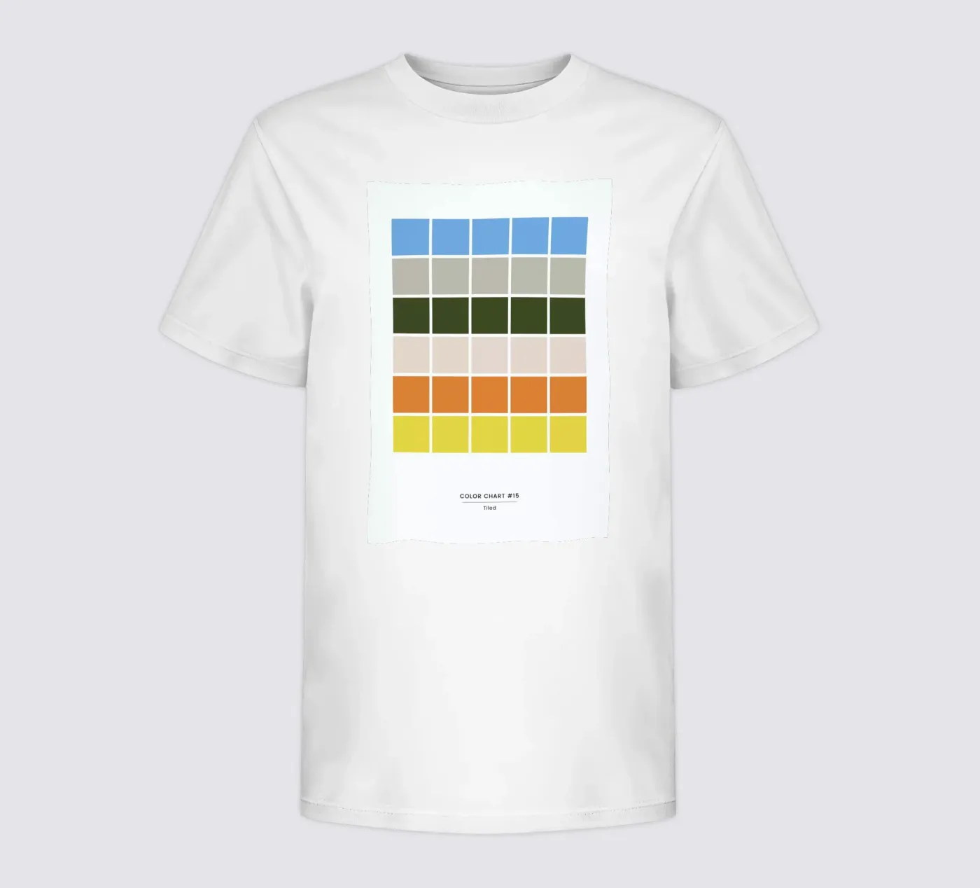 Tiled t-shirt bambini da daylight design studio