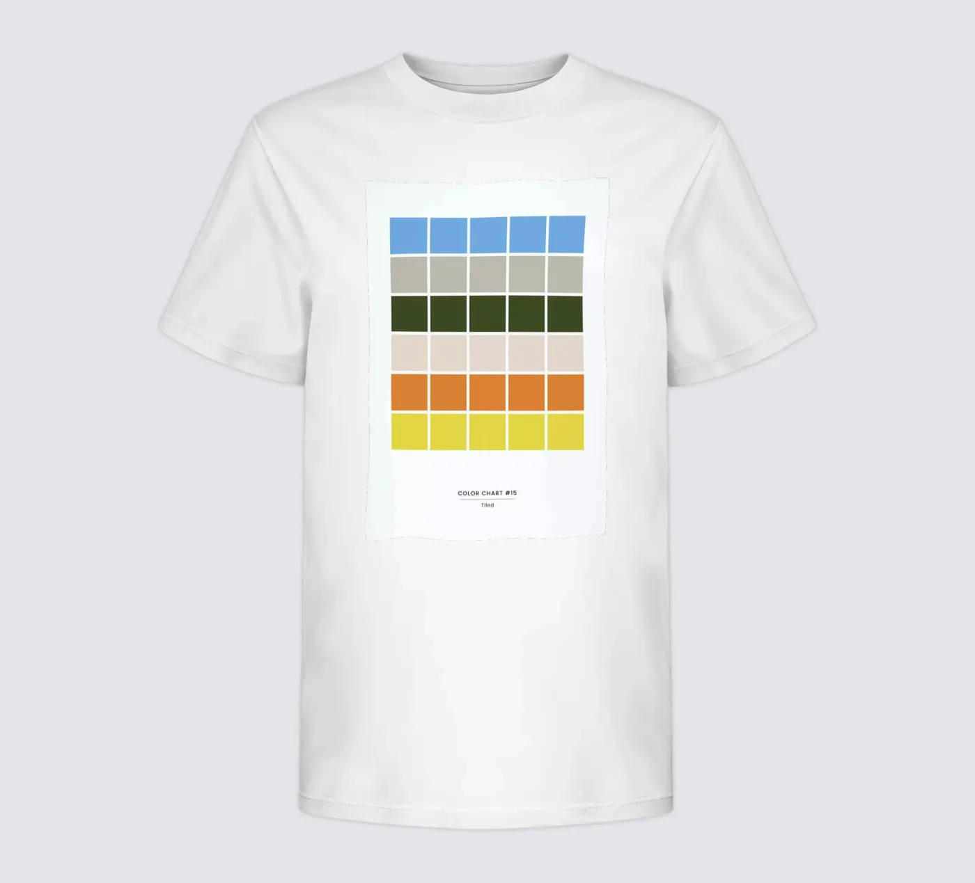 Tiled t-shirt bambini da daylight design studio