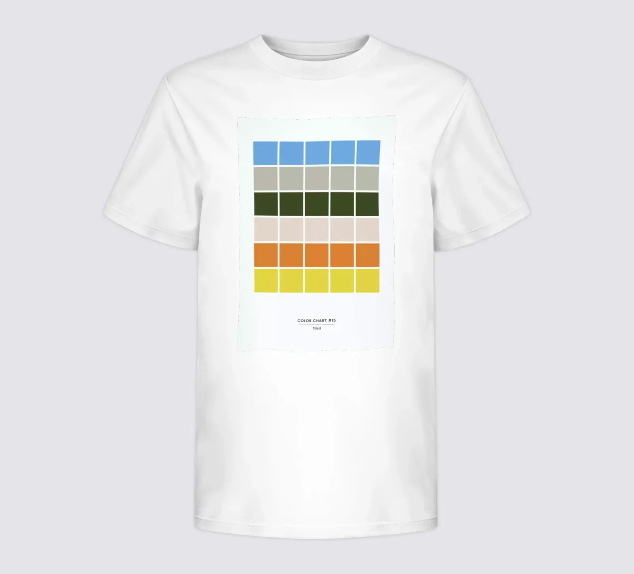 Tiled t-shirt bambini da daylight design studio