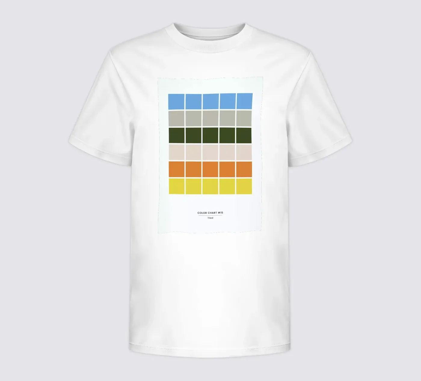 Tiled t-shirt bambini da daylight design studio