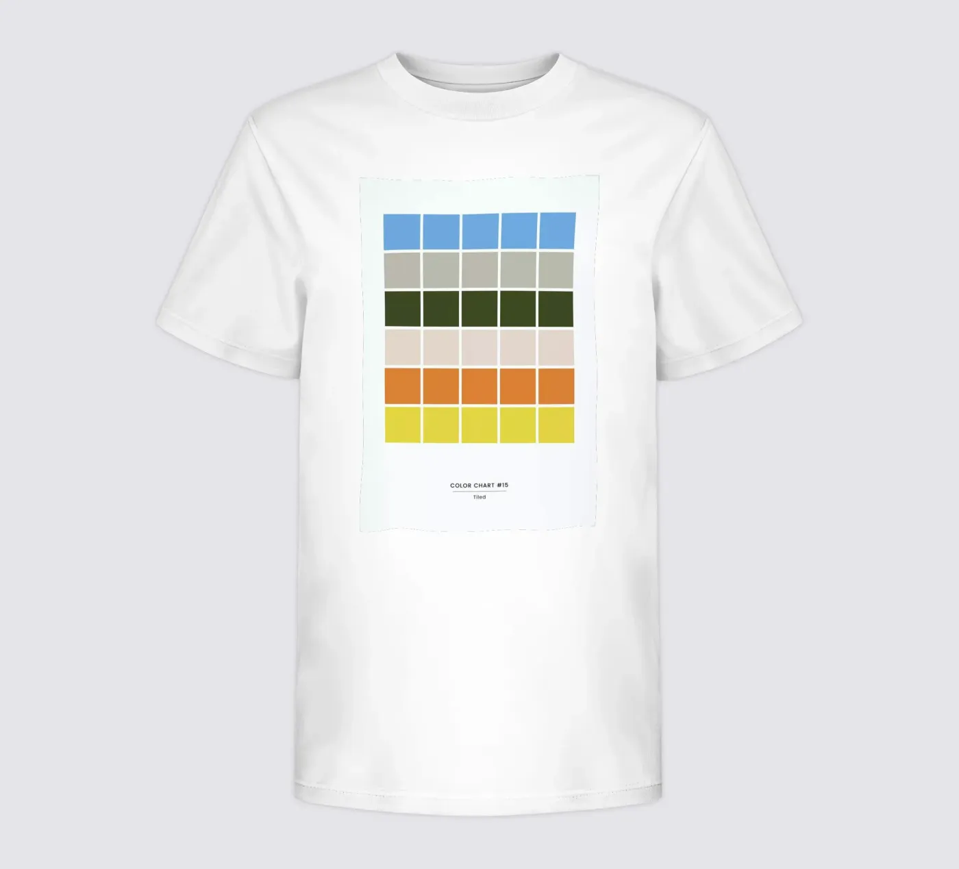 Tiled t-shirt bambini da daylight design studio