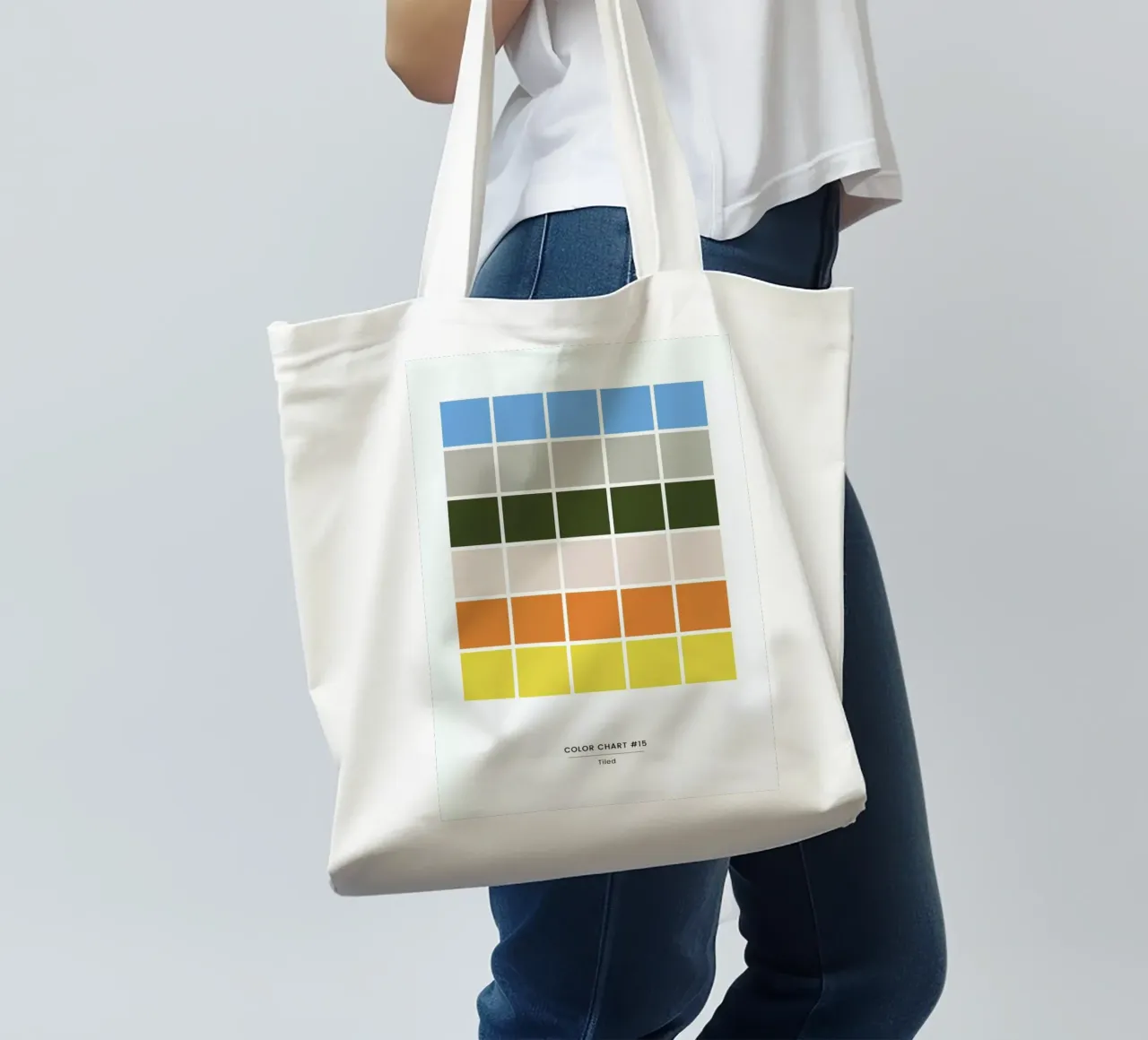 Tiled borsa in juta da daylight design studio