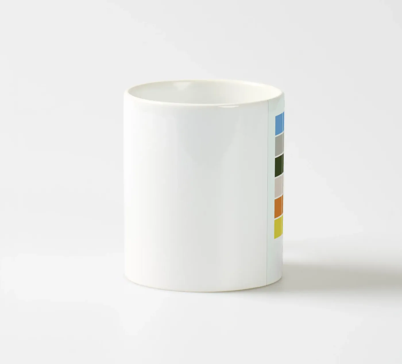 Tiled ceramic mug by daylight design studio
