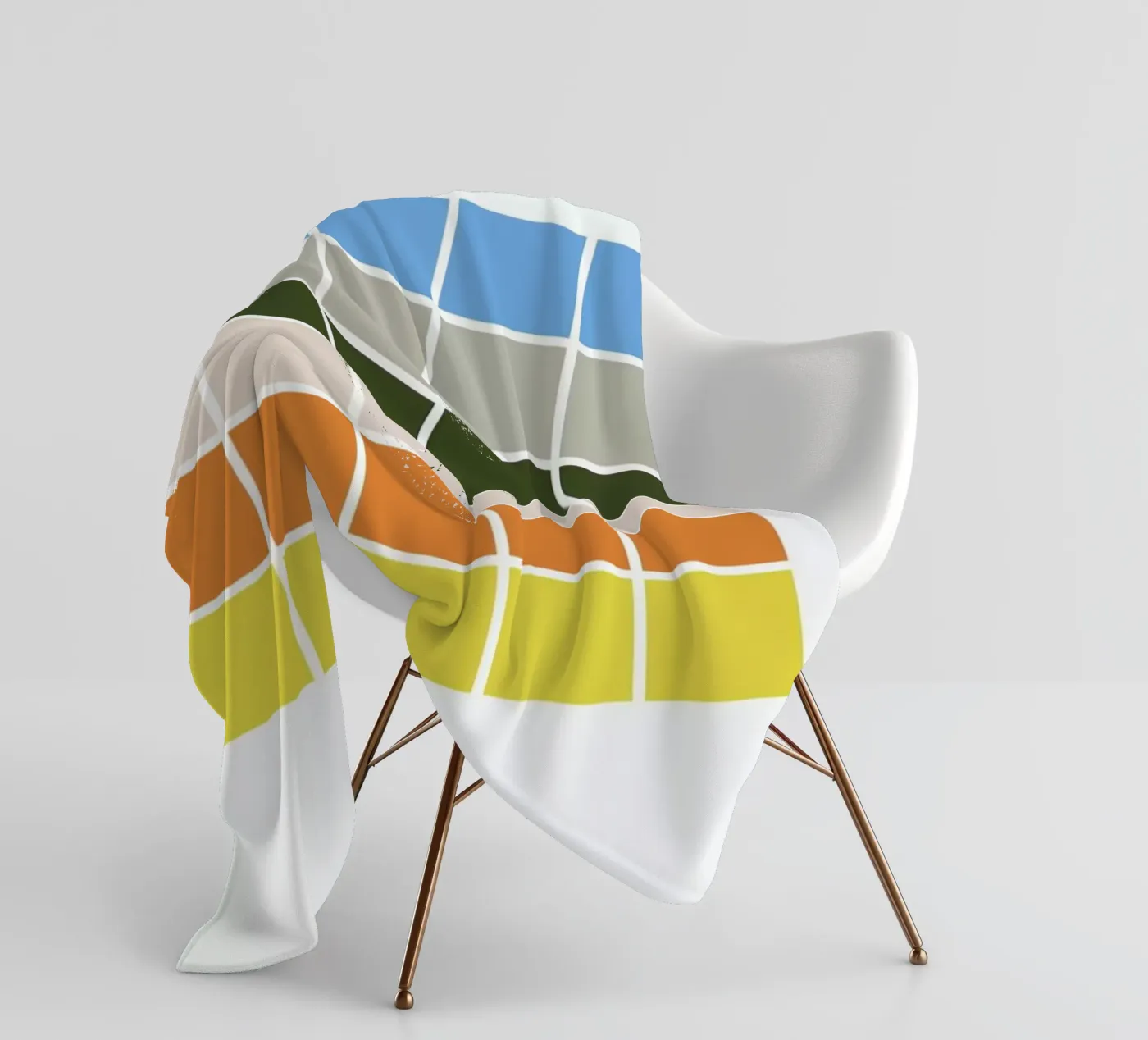 Tiled Fleecedecke von daylight design studio