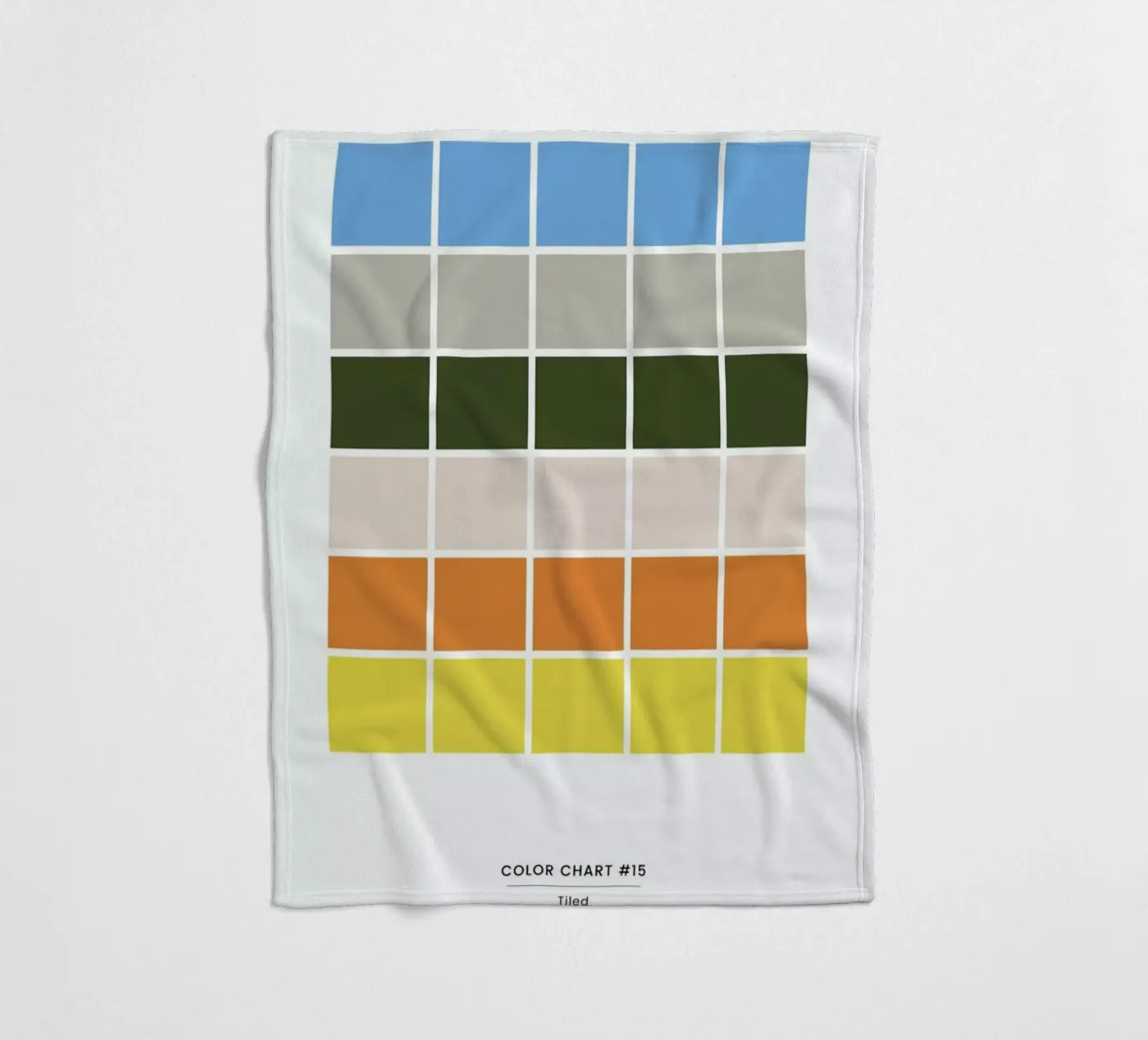 Tiled Fleecedecke von daylight design studio