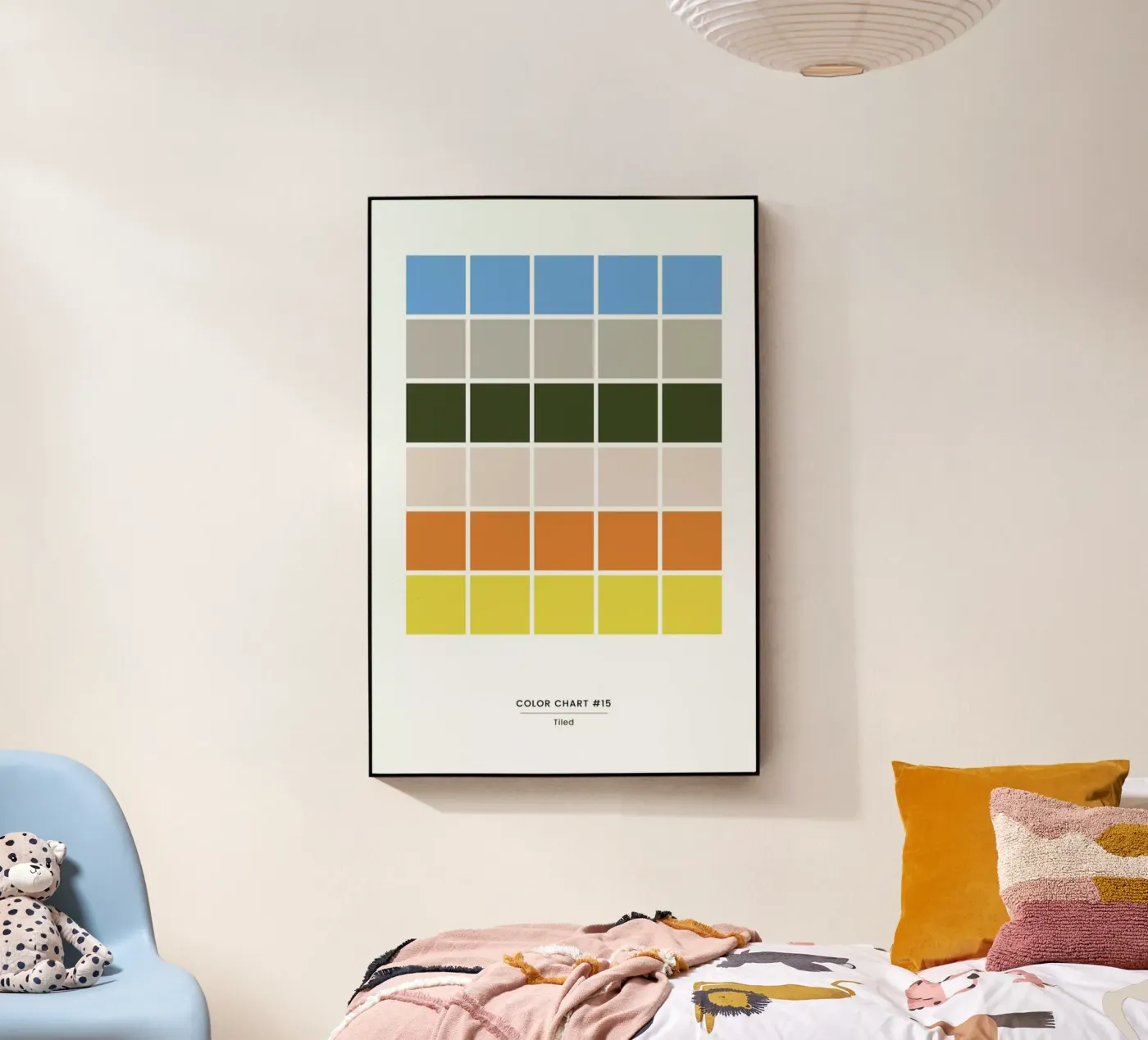 Tiled acrylic glass by daylight design studio