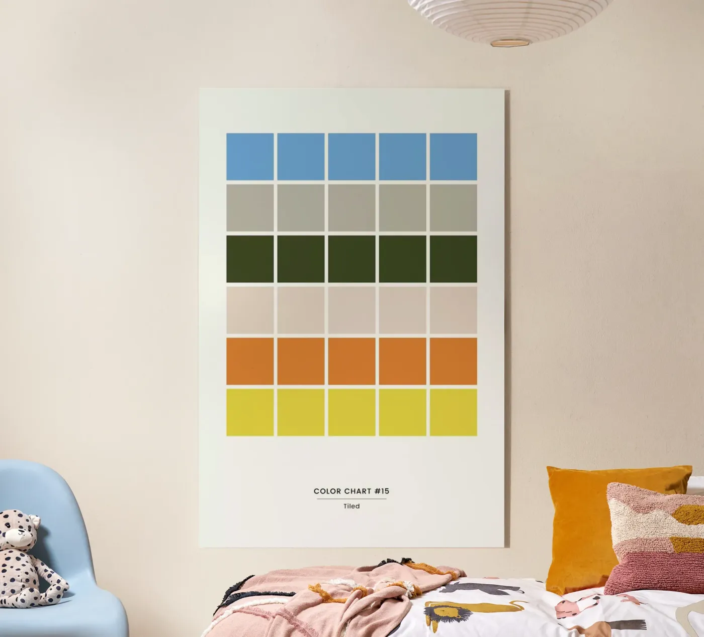 Tiled acryl van daylight design studio