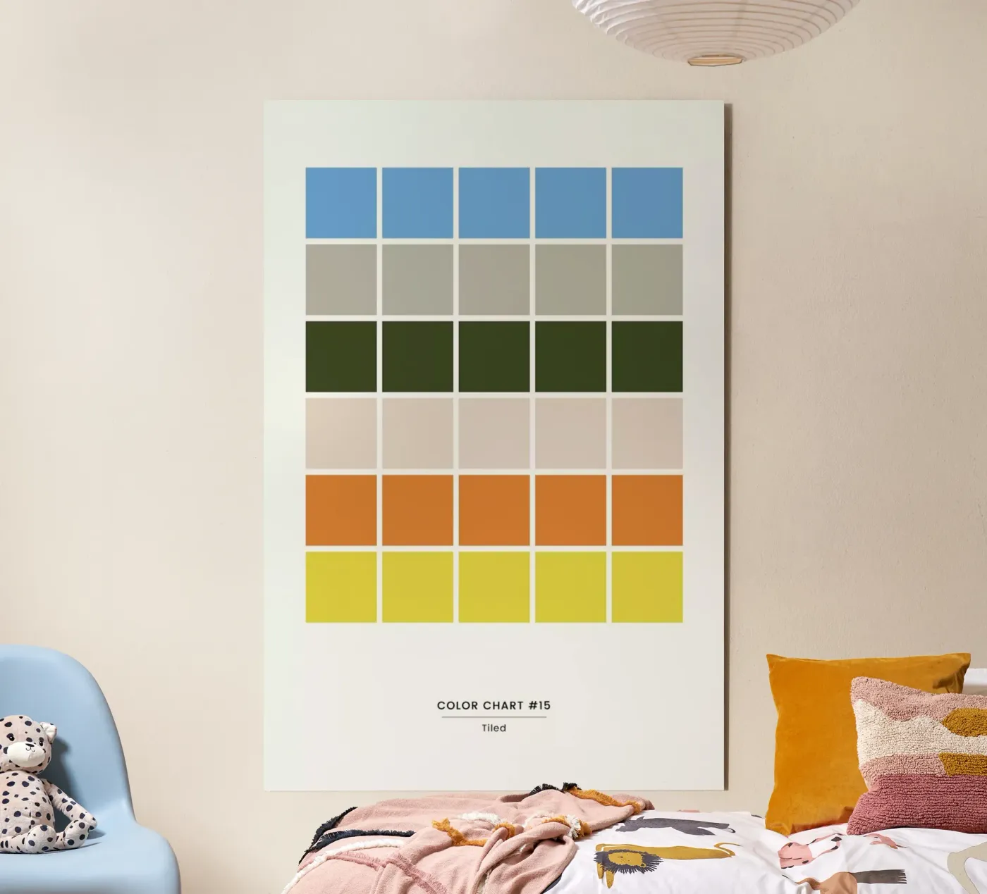 Tiled forex-plaat van daylight design studio