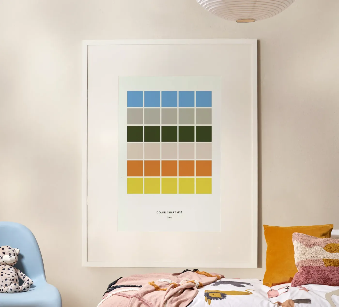 Tiled Poster von daylight design studio