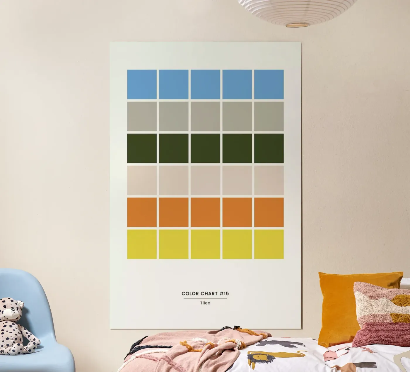 Tiled Poster von daylight design studio