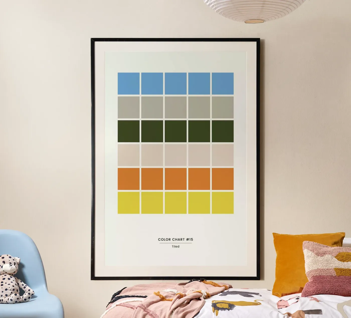Tiled Poster von daylight design studio