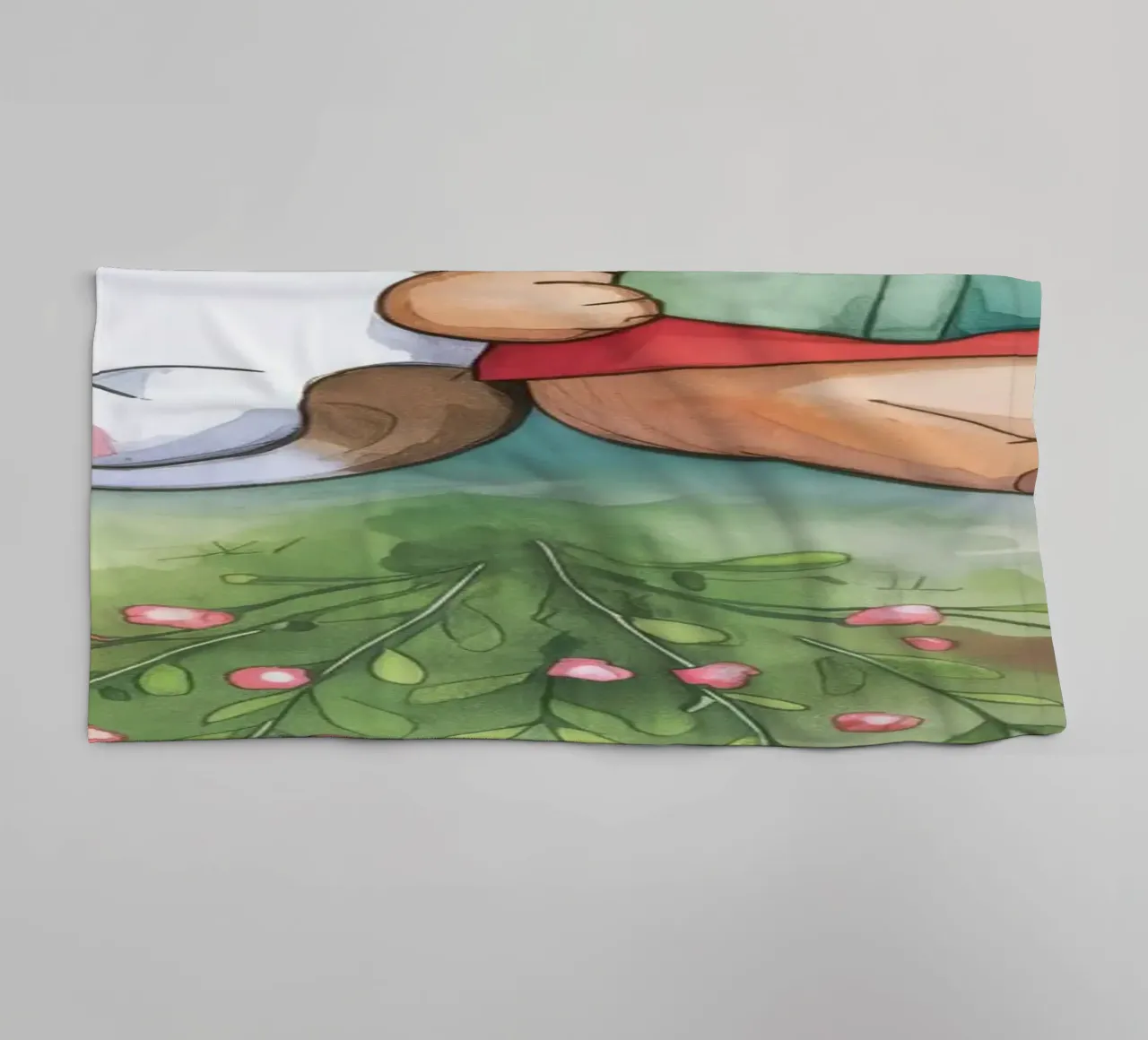 Le bonheur de l'heure du conte serviette de bain de Timeless Huse