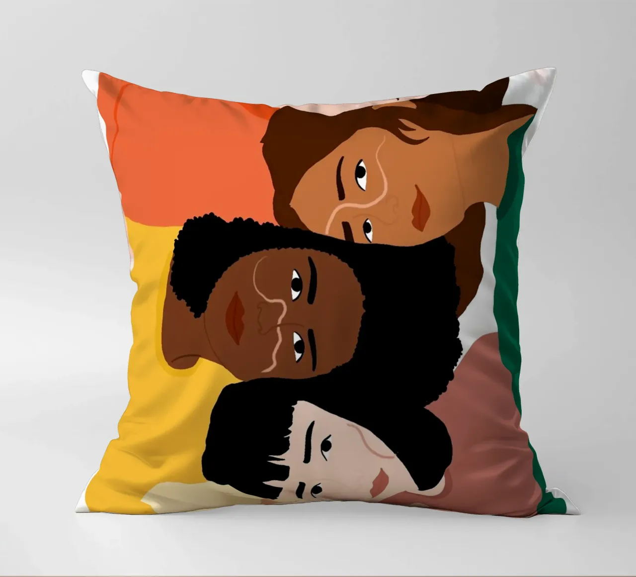 Linked cuscino da Céleste Wallaert