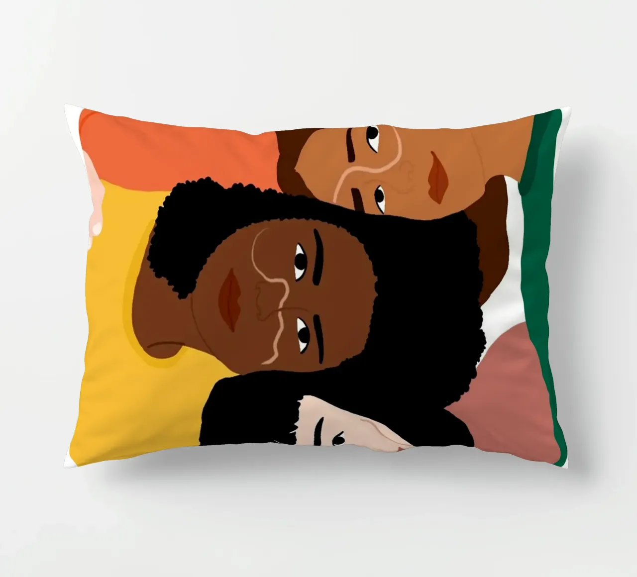 Linked cuscino da Céleste Wallaert