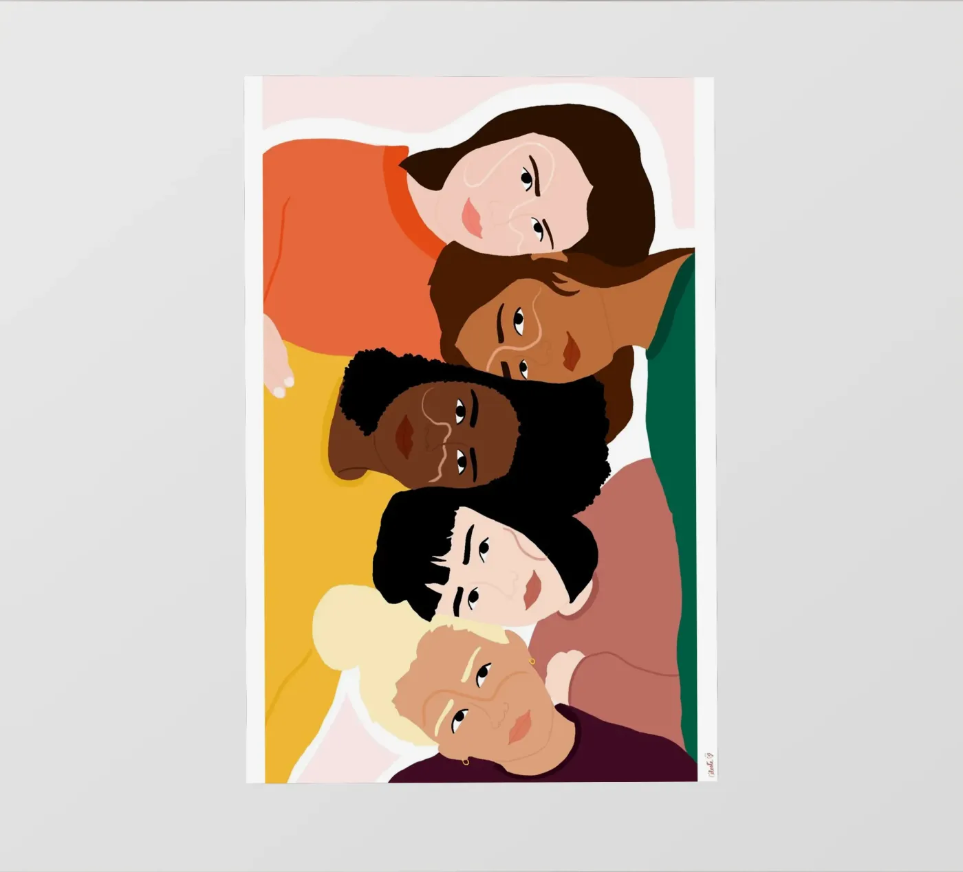 Linked pellicola backlit da Céleste Wallaert