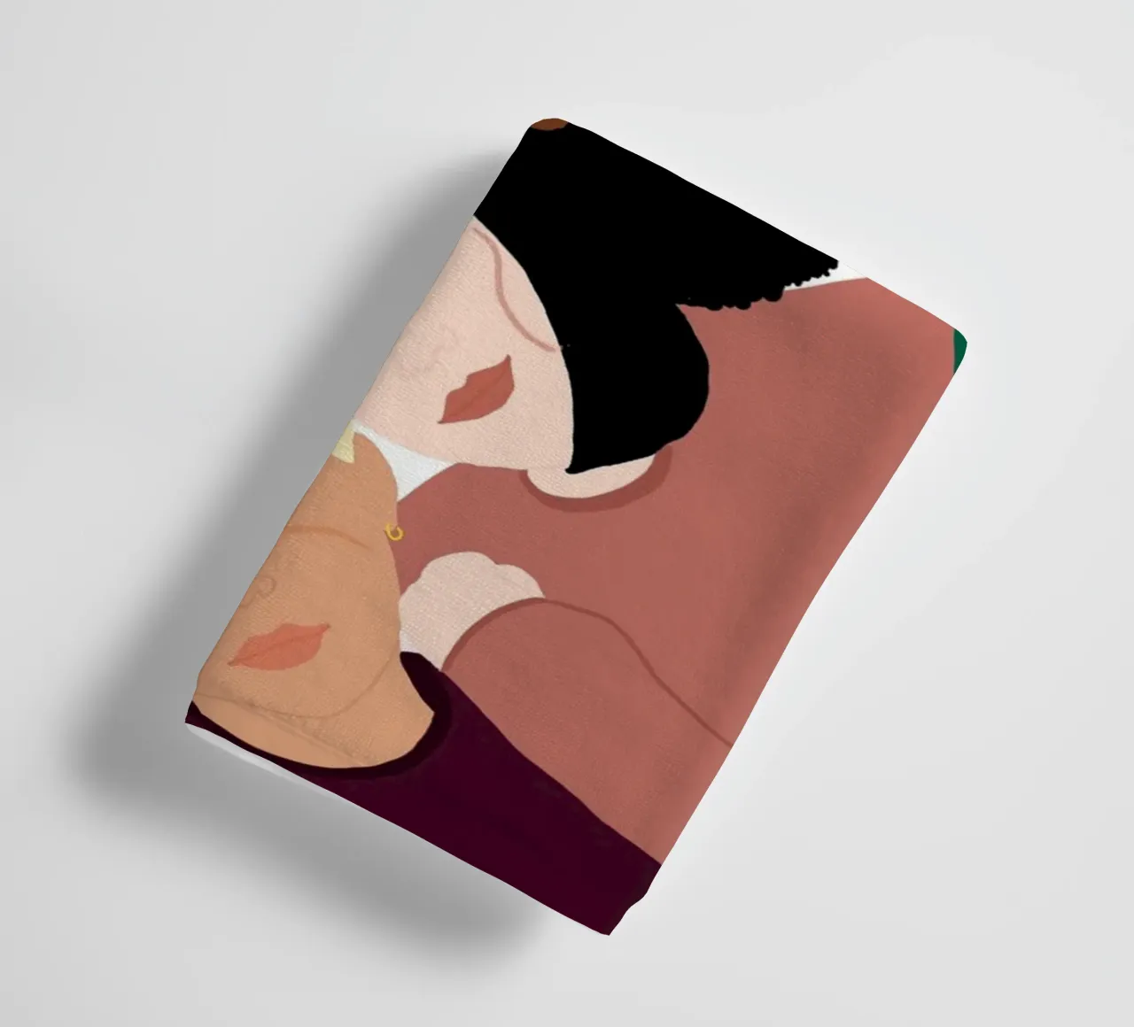 Linked towel by Céleste Wallaert
