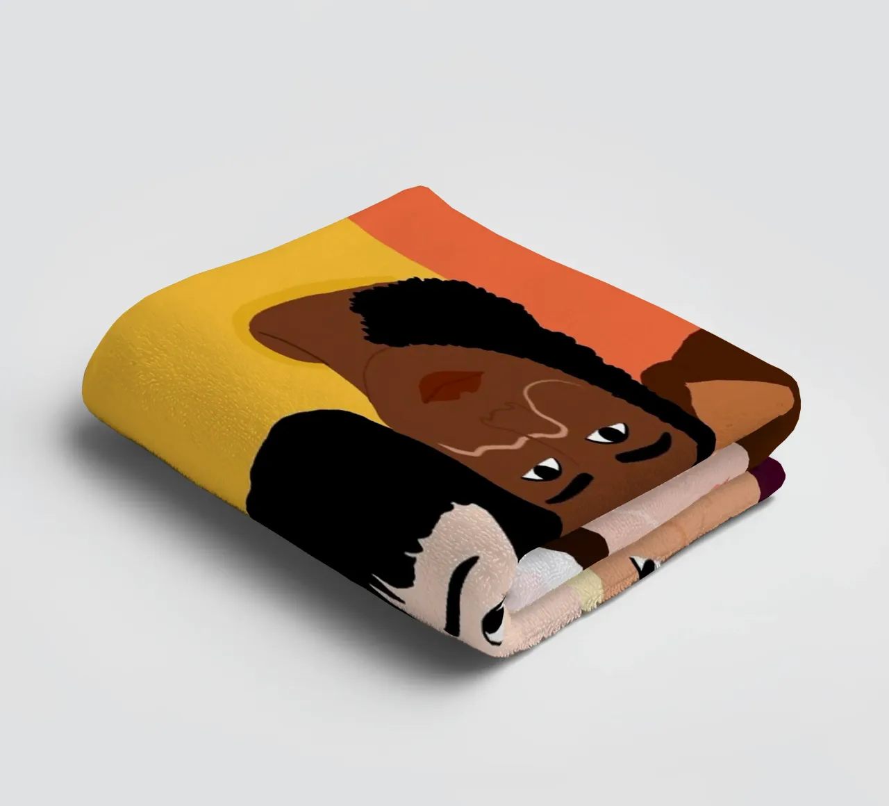 Linked badhanddoek van Céleste Wallaert