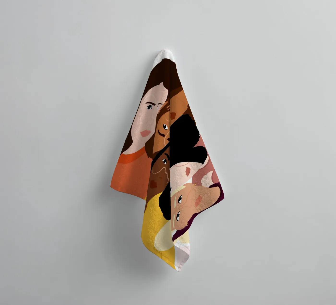 Linked badhanddoek van Céleste Wallaert