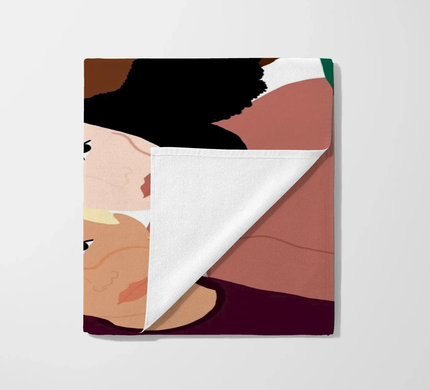 Linked strandhanddoek van Céleste Wallaert