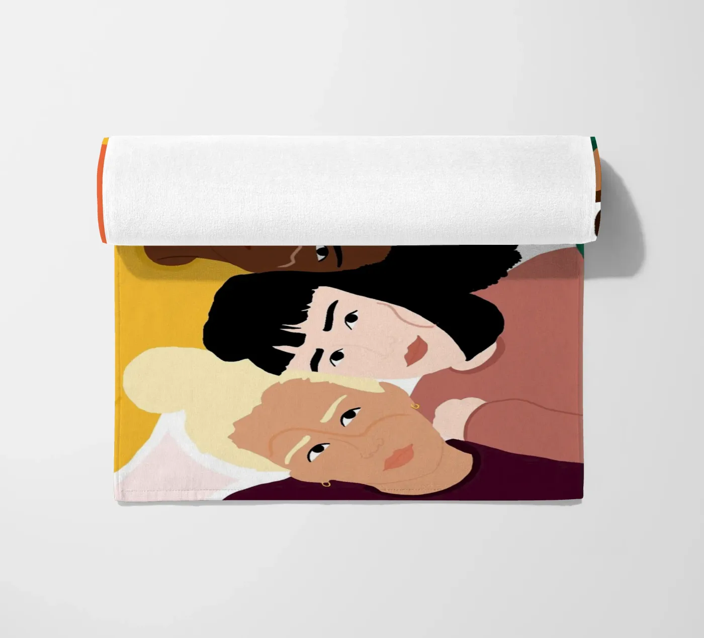 Linked strandhanddoek van Céleste Wallaert