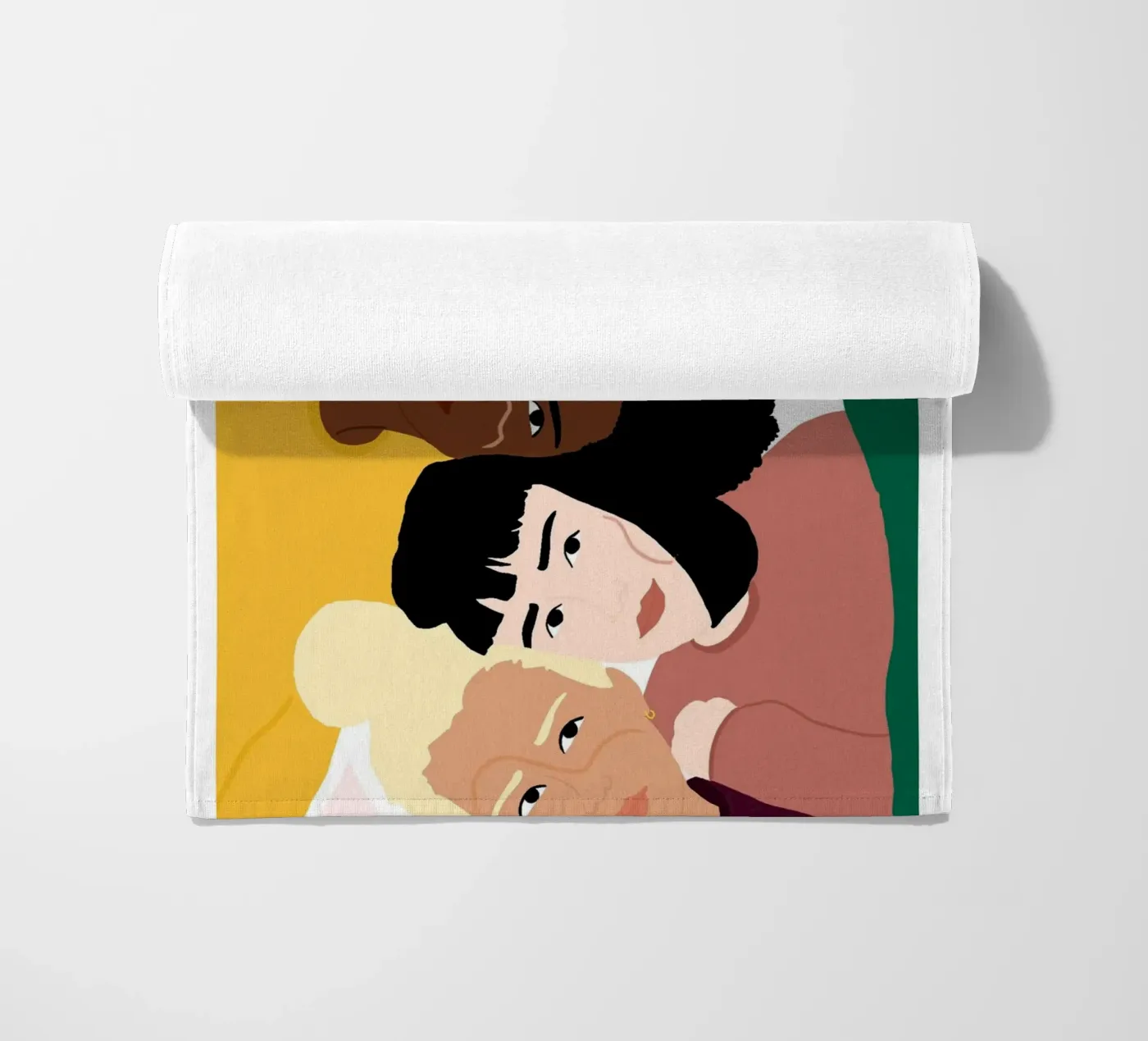 Linked strandhanddoek van Céleste Wallaert