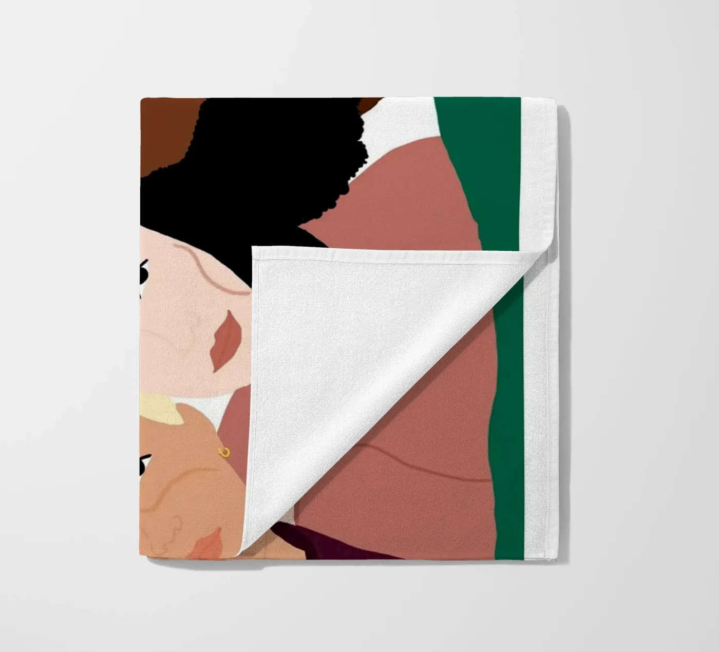 Linked strandhanddoek van Céleste Wallaert