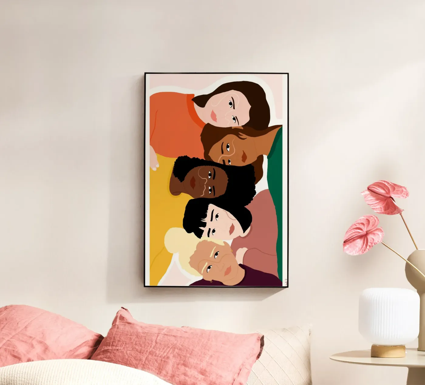 Linked plexiglass da Céleste Wallaert