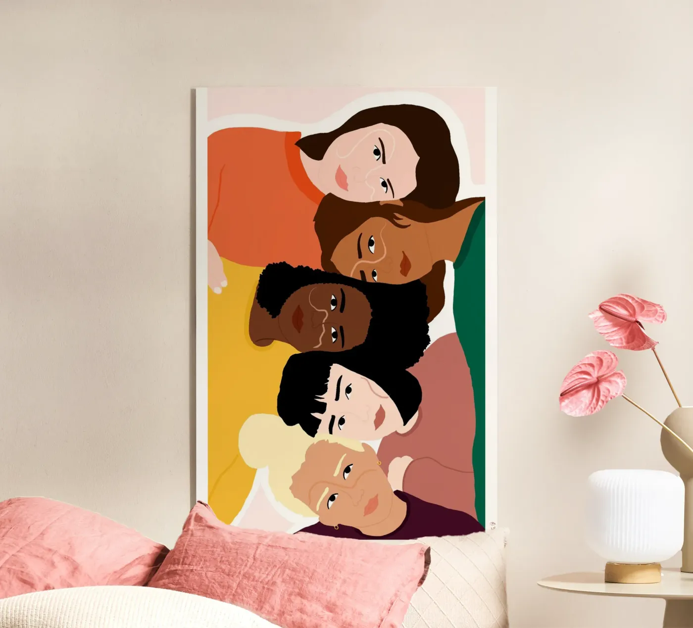 Linked plexiglass da Céleste Wallaert