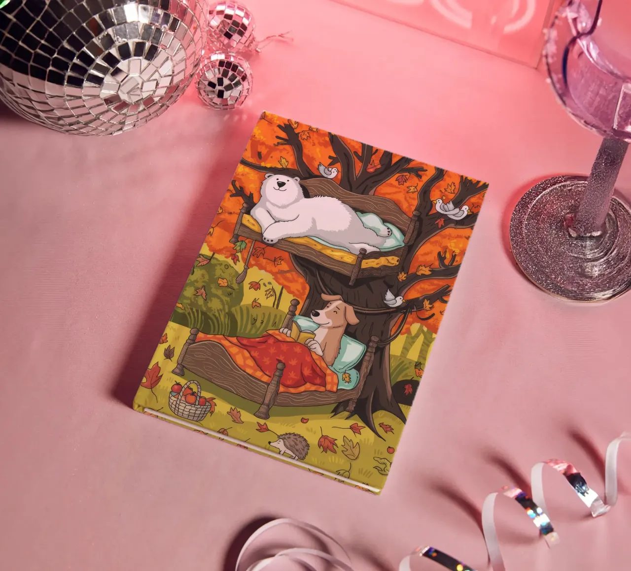 Retraite automnale dans une cabane carnet de notes de Timeless Huse
