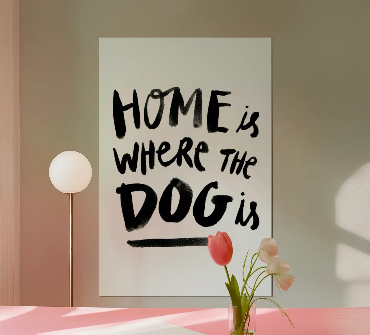 Home Is Where The Dog Is carta hahnemühle da Dead Language