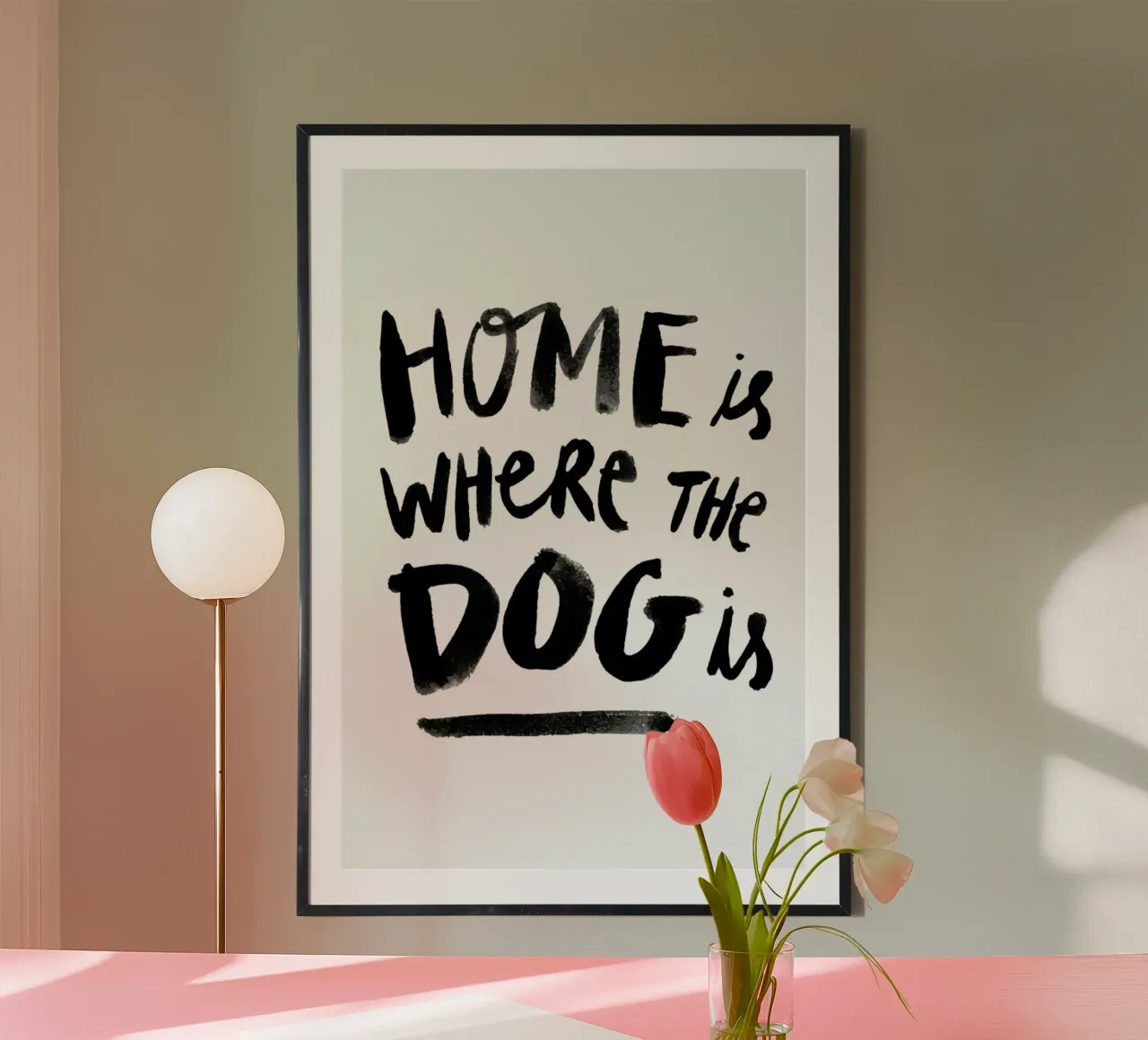 Home Is Where The Dog Is carta hahnemühle da Dead Language