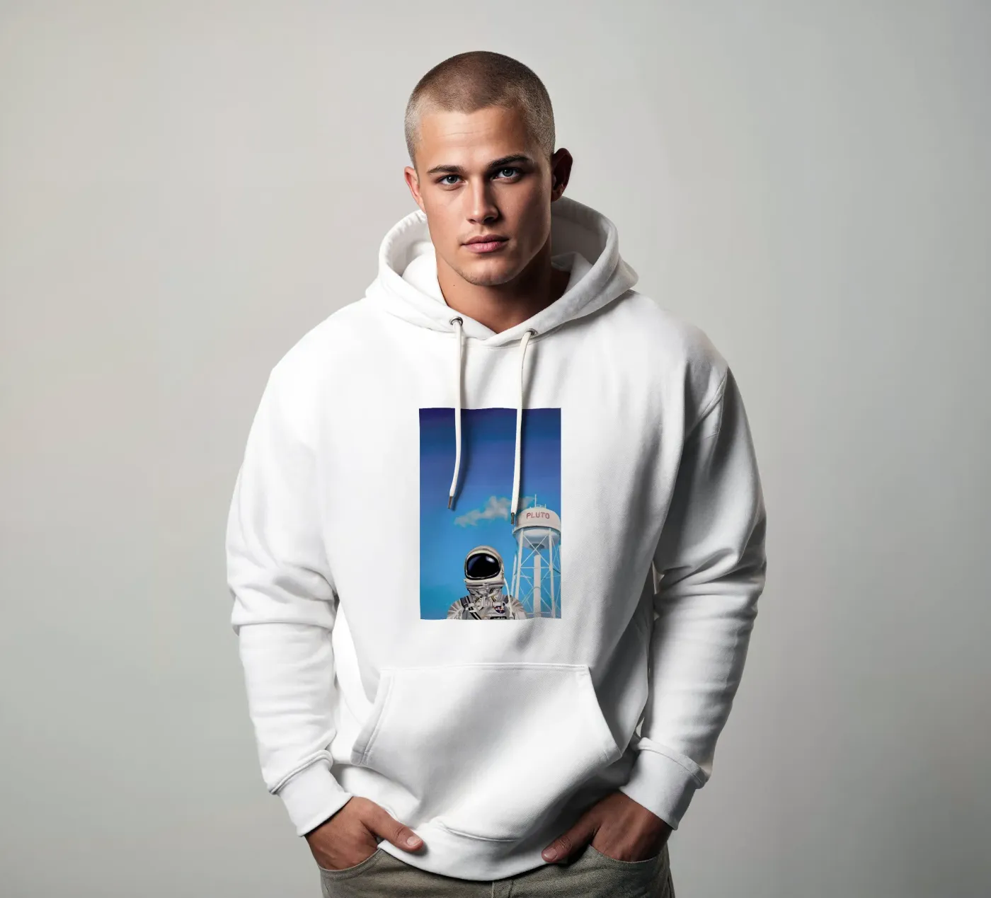 Pluto hoodie van Scott Listfield