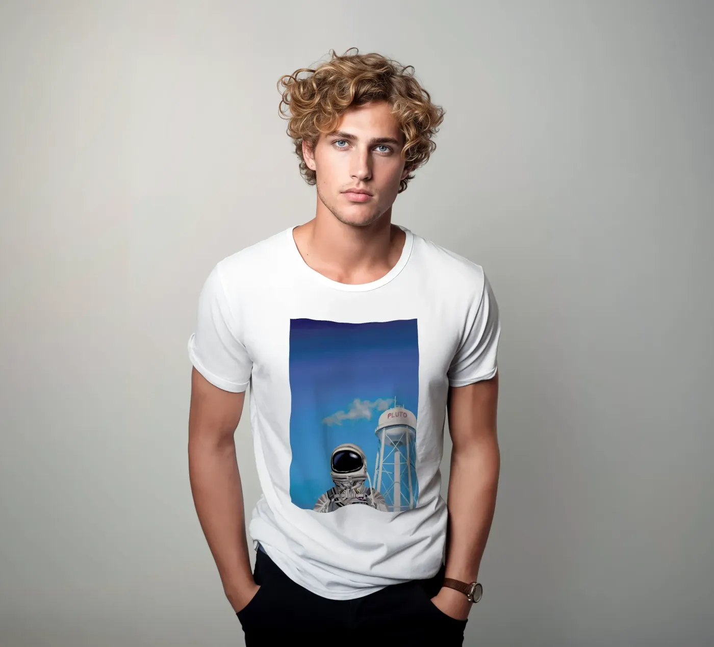 Pluto t-shirt da Scott Listfield