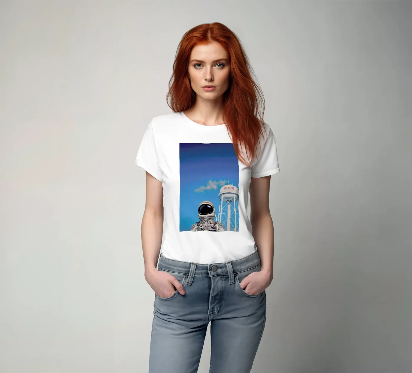 Pluto t-shirt by Scott Listfield