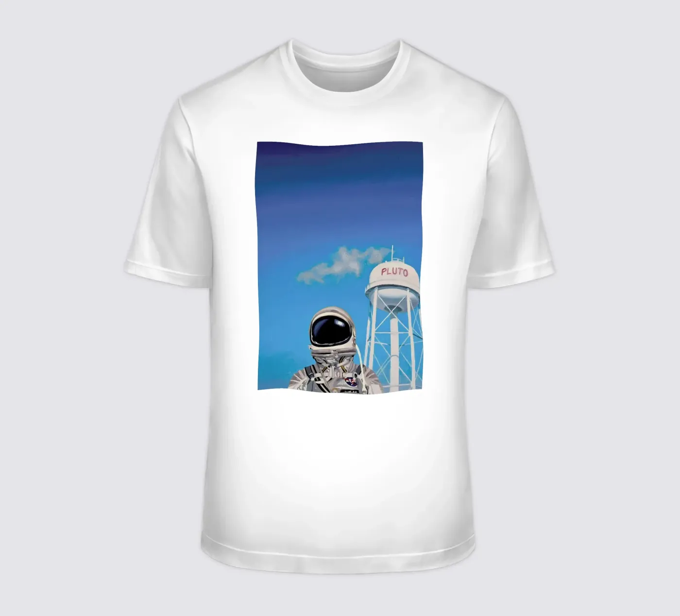 Pluto t-shirt by Scott Listfield