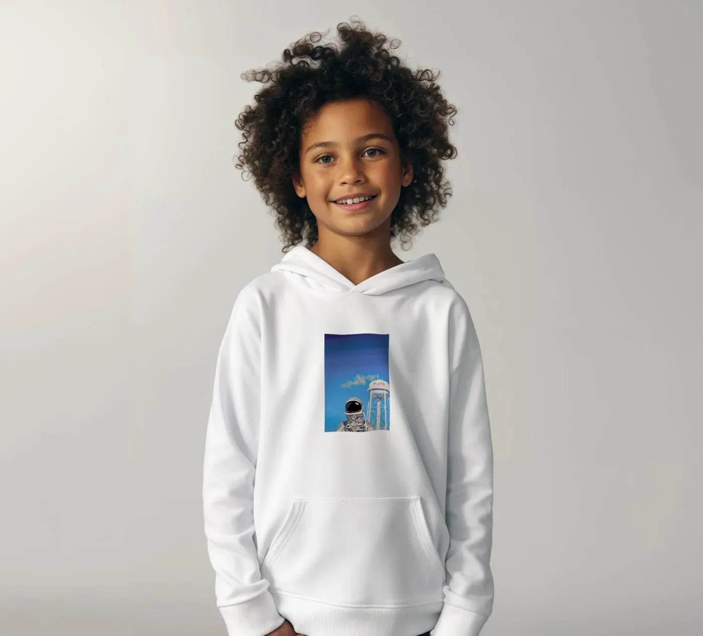Pluto kinder hoodie van Scott Listfield