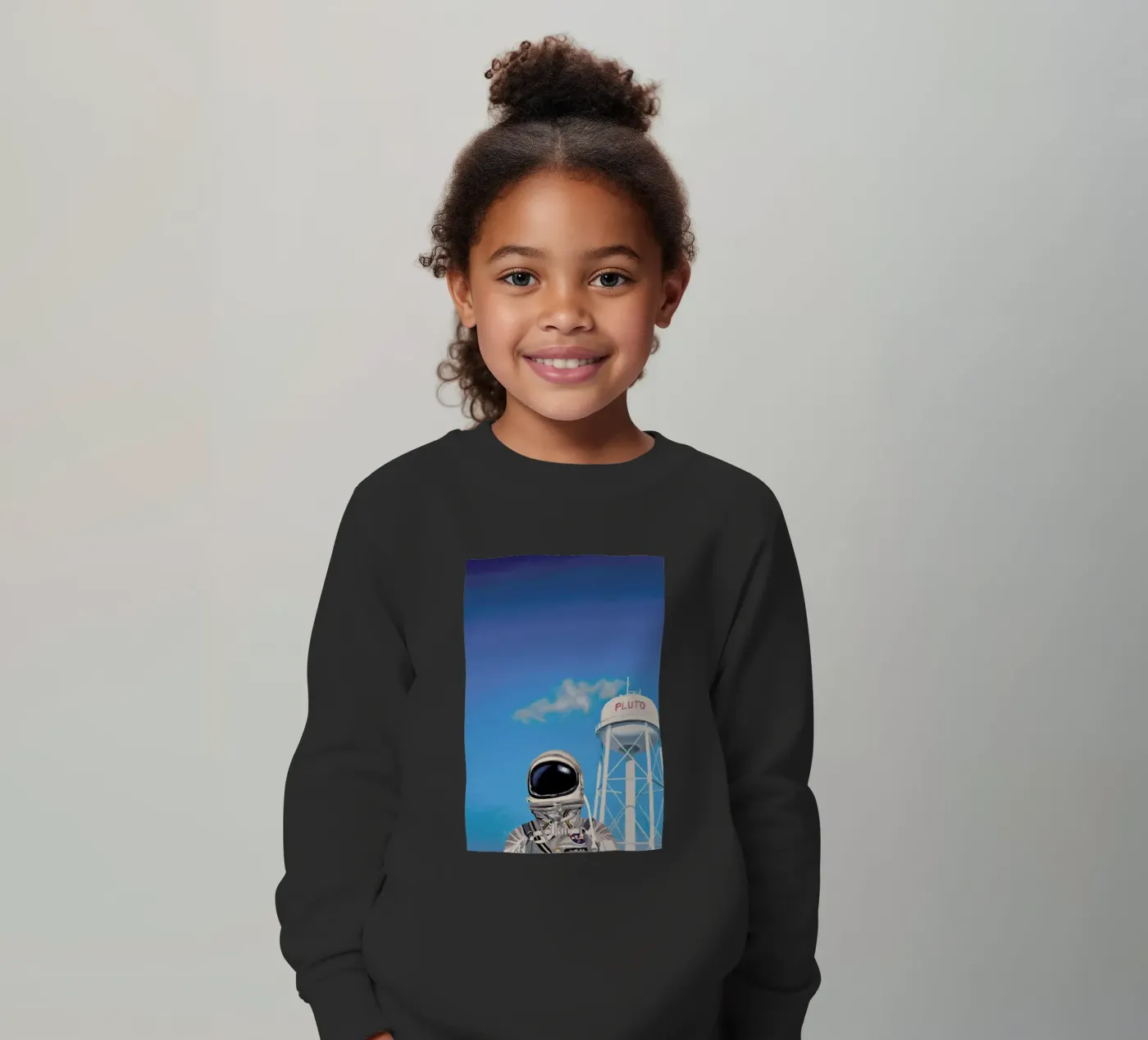 Pluto kinder sweatshirt van Scott Listfield
