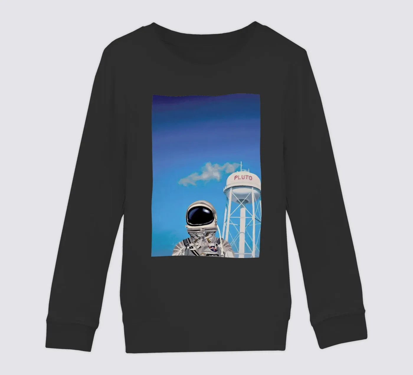 Pluto kinder sweatshirt van Scott Listfield