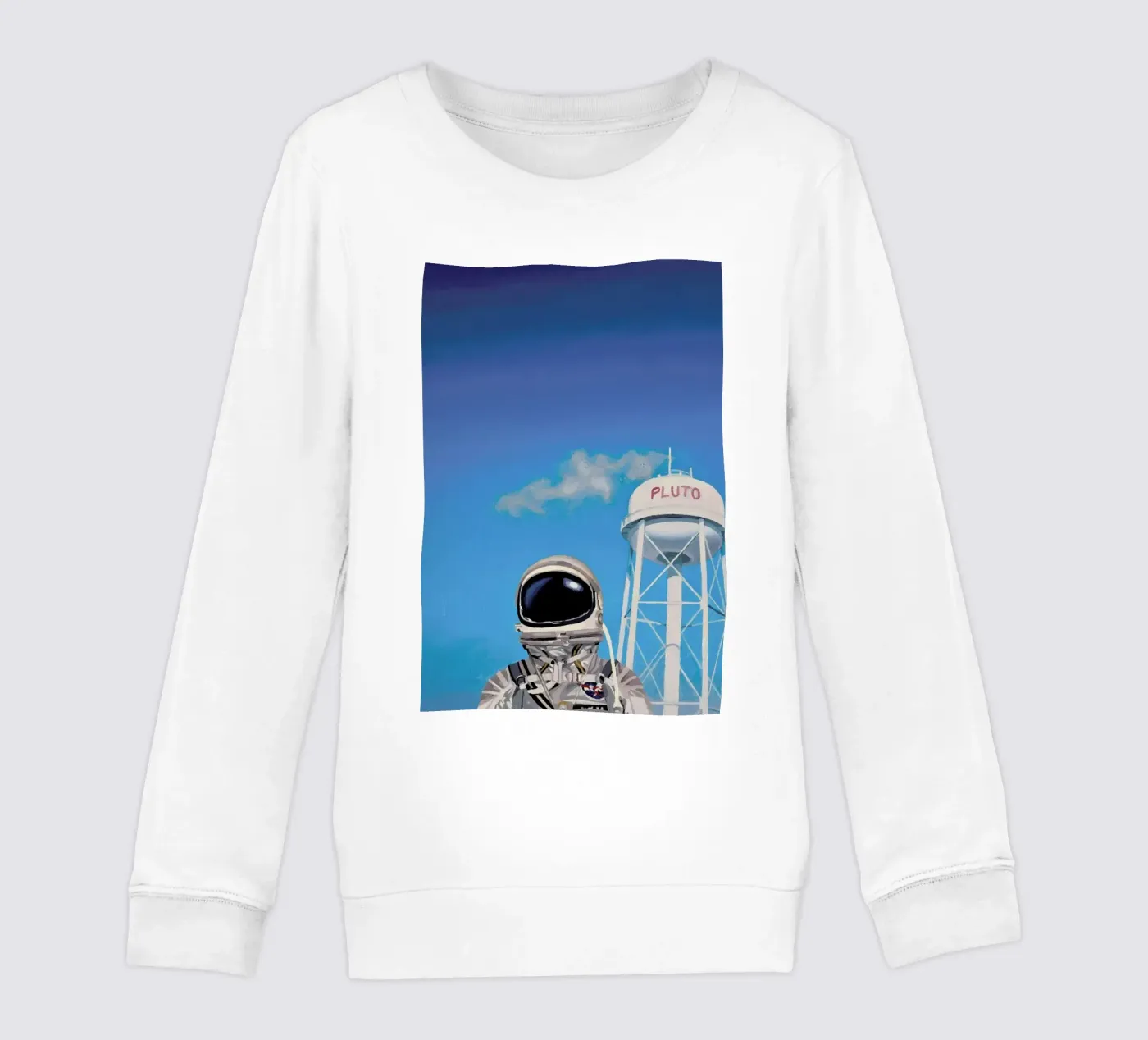 Pluto kinder sweatshirt van Scott Listfield