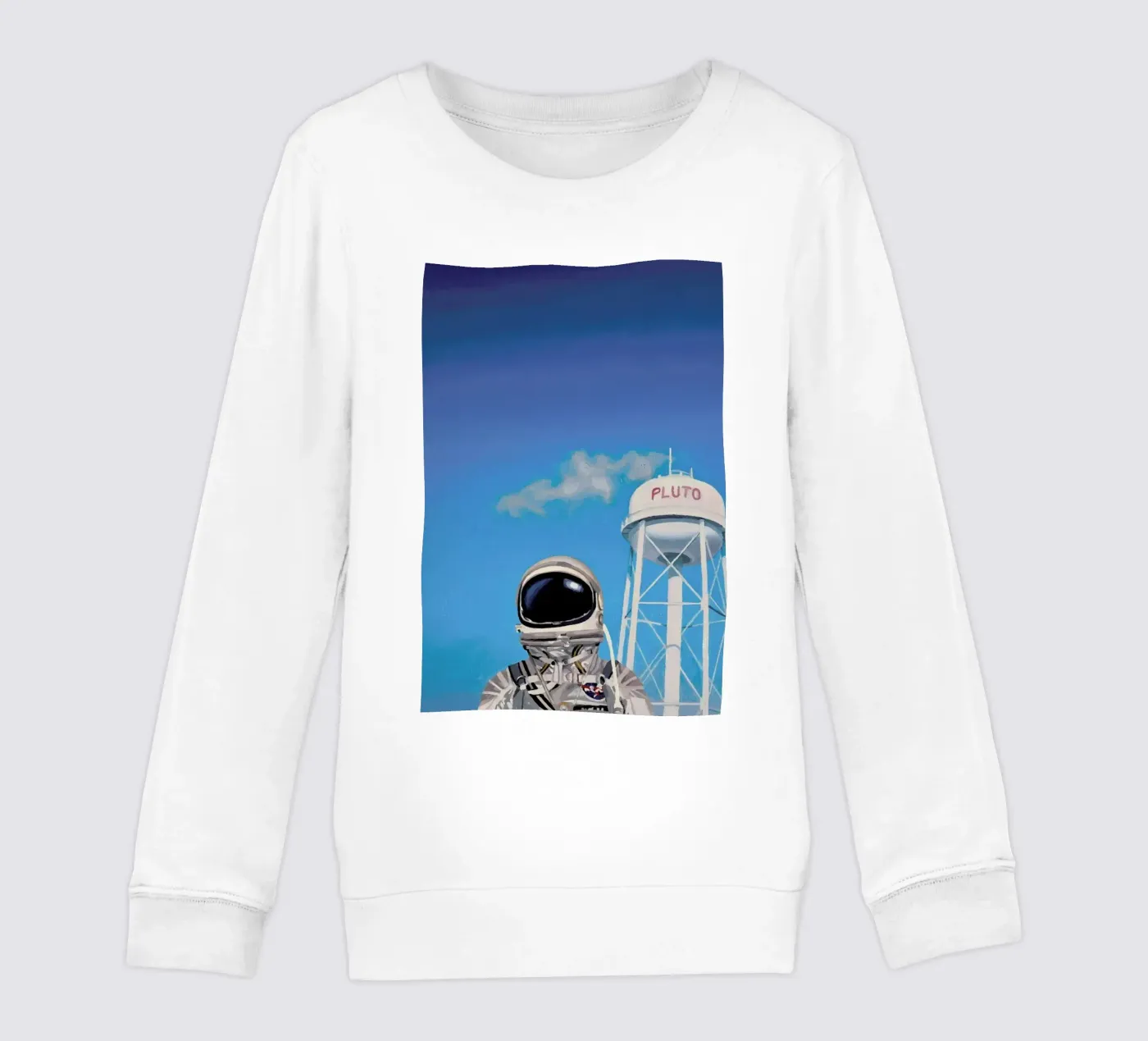 Pluto kinder sweatshirt van Scott Listfield
