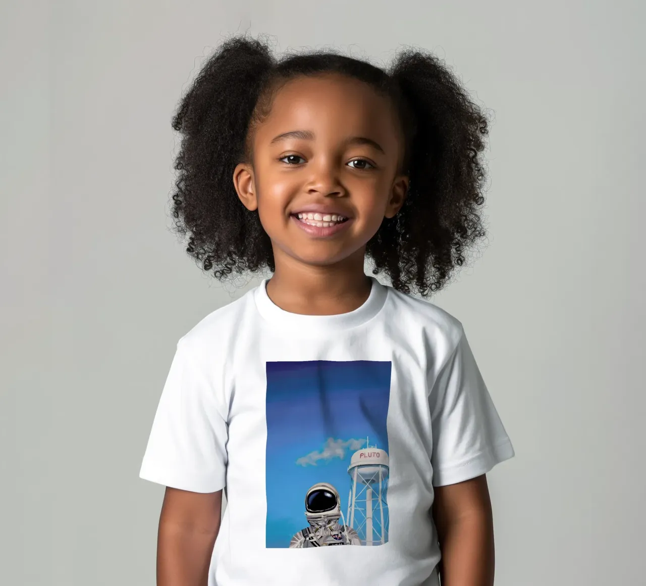 Pluto kids t-shirt by Scott Listfield